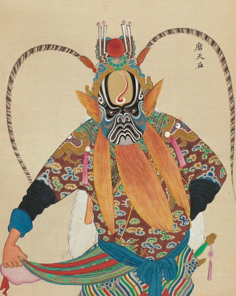 Древнекитайские портреты пекинской оперы